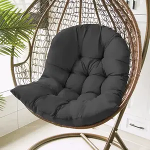 Swing Chair Cushion Seat Pad, Single Person Sofa Mat, Home Hanging Chair Cloth Padding, Indoor Outdoor Cradle Chair Cover, Washable