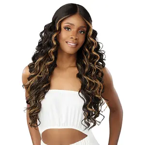 Sensationnel Lace Front Wig BareLace Glueless Y-Part Korie