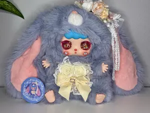 NEW NaiFu Bunny Sauce 600% Plush Doll- Blueberry Puff