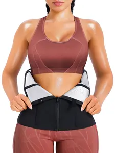 Women's Sauna Sweat Waist Belt, Sauna Waist Trainer, High-Strength Elastic Band for Abdominal Support, Slimming & Shaping, Ideal for Fitness & Gym Use