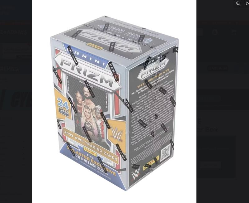 2023 Panini Prizm WWE Wrestling 6-Pack Blaster Box