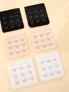 Women's 6pcs Bra Extender Buckle, 3 Rows 3 Hooks Adjustable Bra Extenders, Underwear Bra Accessories for Women Daily Use