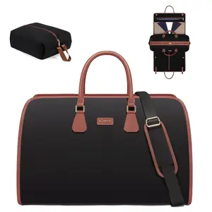 LOVEVOOK Gift For Christmas Travel Duffel Bag, Personal Item Duffle Bags for Women with Laptop Compartment, Overnight Bag with Toiletry Bag, Yoga Gym Bag with Wet Pocket