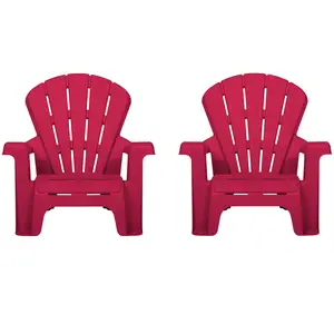 Little Tikes Garden Chair - Red 2 Pack