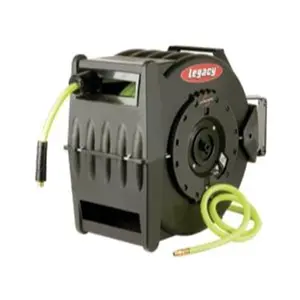 Legacy Manufacturing  .38in. I.D. x 75ft. Flexzilla Levelwind Retractable Hose Reel