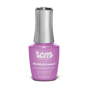 Red Carpet Manicure Fortify & Protect Amethyst Hour - Light Lavender Shimmer Gel Polish for Strong, Healthy Nails - Infused with Vitamin A & Biotin, 9ml.