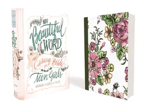 NIV, Beautiful Word Coloring Bible for Teen Girls, Hardcover: Hundreds of Verses to Color (Beautiful Word) by Zondervan [Hardback Book]