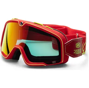 100 Percent Unisex Barstow 99mm Red Sunglasses 50000-00011