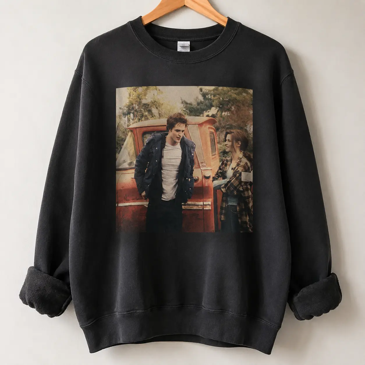 Twilight Movie Inspired Sweatshirt, Vintage Edward Cullen Crewneck, Retro Vampire Aesthetic Pullover, Unisex Cozy Fan Gift