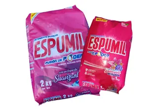 Espumil 1 kg or 2 kg Floral Scented Laundry Detergent Powder with Suavizante Fusion de Poder for El Salvador Super Fresh Odor Defense Scent Booster