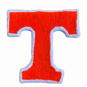 Tennessee Volunteer’s Rug - Orange with White Border, Featuring the Tennessee State Emblem Design