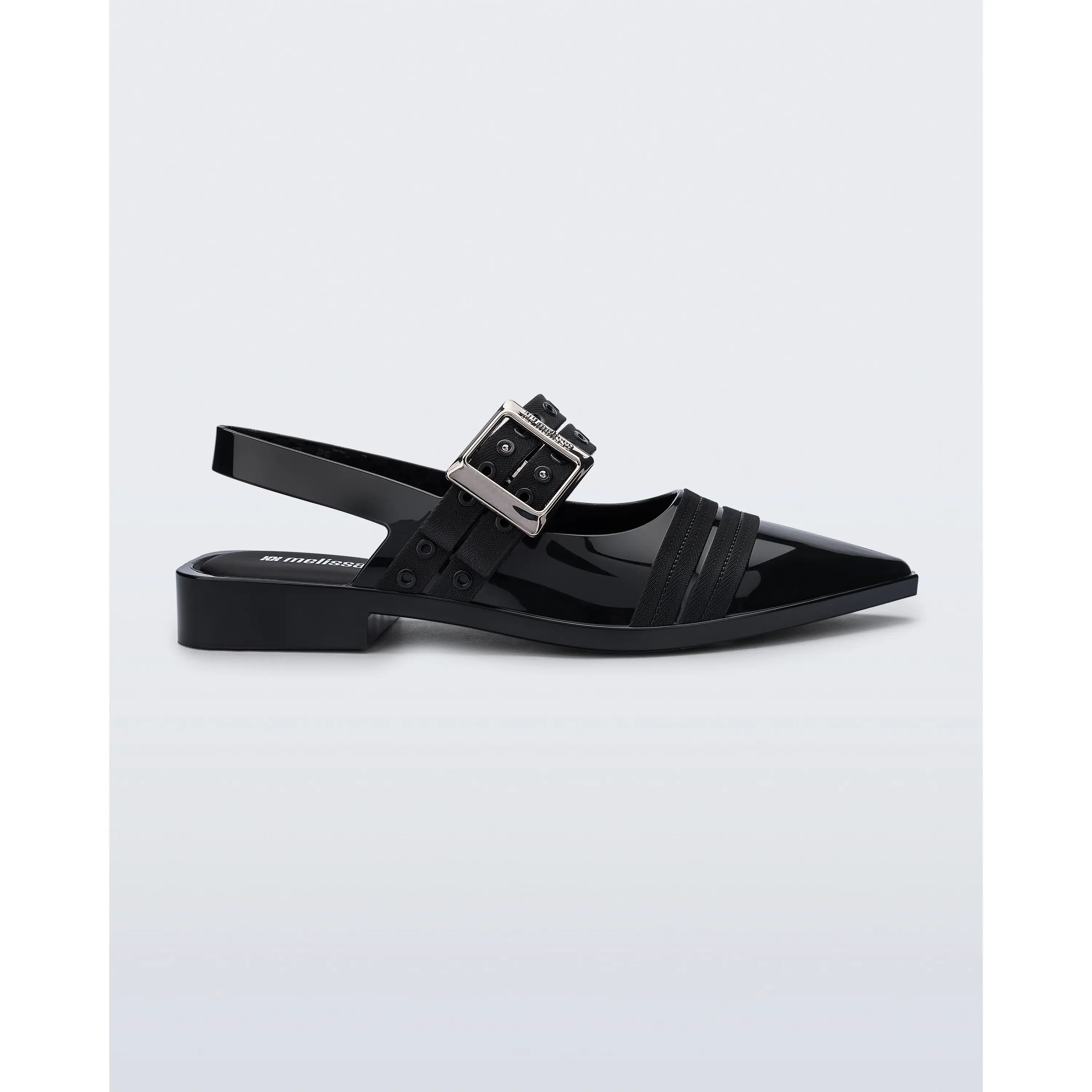 Melissa Ladylike Ballerina Pointed-Toe Flats with Slingback