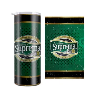 Suprema Beer Tumbler – 20oz Salvadoran Drinkware Flask