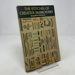 USED-Stitches of Creative Embroidery by jacqueline enthoven (Hardcover)