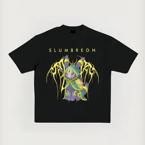 Unisex Fit Solid Color Cotton T-shirt Sleep Token & Slumbreon Graphic T-Shirt Rock Merchandise Top Men's and Women's Clothing Rock Band Shirt Retro Music Tee Vintage Casual Short Sleeve T-shirt For Daily Weart