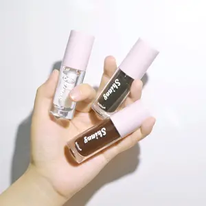 3 Pack Lip Plumping Oil Set with Nourishing & Moisturizing Formula that Smooths Lip Lines High Gloss Finish, Long Lasting, Perfect for Layering Over Lipstick. Hydrating Lipgloss Silky Dewy Glossy Christmas Makeup Gift