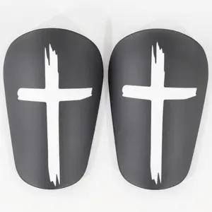 Mini Football Shin Guard, 1 Pair Thickened Football Shin Guard, Football Leg Protector, Sports Protective Gear for Adults, Football Equipment