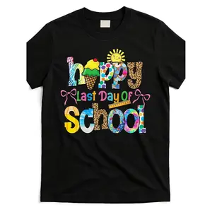 Celebration Of The Final School Day Substitute Teacher Summer Cotton T-shirt Unisex 2026 Short Sleeve T Shirt Joyful Mother Day Shirt For Mom Best Mom Ever Graphic Tee Creative Round Neck Tee