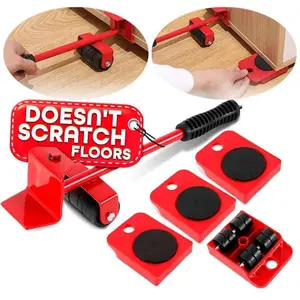 Furniture Mover with Wheels & Furniture Lifter Set,600 Lbs Capacity for Moving Heavy Furniture,360 ° Rotation Wheels Furniture Dolly,Sofa,Refrigerator,Cabinet peel and stick flooring.