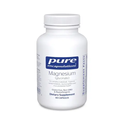 Pure Encapsulations Magnesium Glycinate – 90 Capsules | Muscle Support Magnesium Supplement