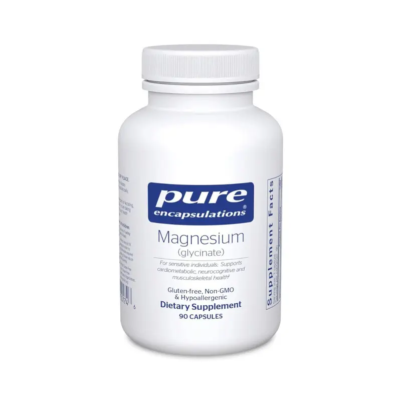 Pure Encapsulations Magnesium Glycinate – 90 Capsules | Muscle Support Magnesium Supplement
