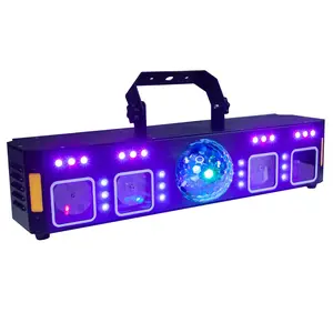 Clutch BEAM-JAM 65W RGB LED Motion Light Bar Fixture with Strobe, Laser & Magic Ball