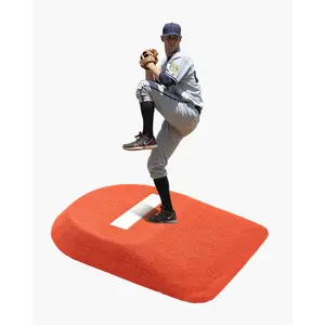 【fathersdaygift】VEVOR Pitching Mound, Portable Baseball Game Mound, 42 in Indoor Outdoor Pitching Practice and Training Equipment, One-Piece Softball Pitching Aids with Antifade Turf and Pitching Rubber