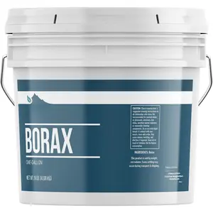 Borax  (1 Gallon), Multipurpose Cleaner & Detergent Booster, Resealable Bucket (144 Ounce)