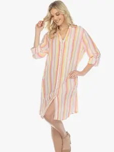 Fresh and summery women's thread casual dress Beach Comfortable