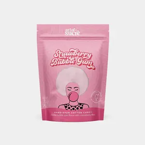 Art of Sucre Strawberry Bubble Gum - Big Bubble Gum Energy | The G.O.A.T. of Bubble Gum with Main Character Vibes | Perfect Chew for Fun & Flavor