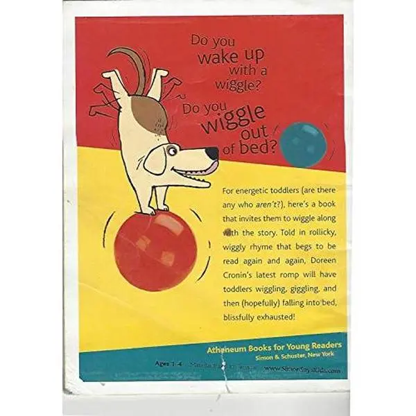 USED Book - Wiggle by Doreen Cronin (Paperback) - english