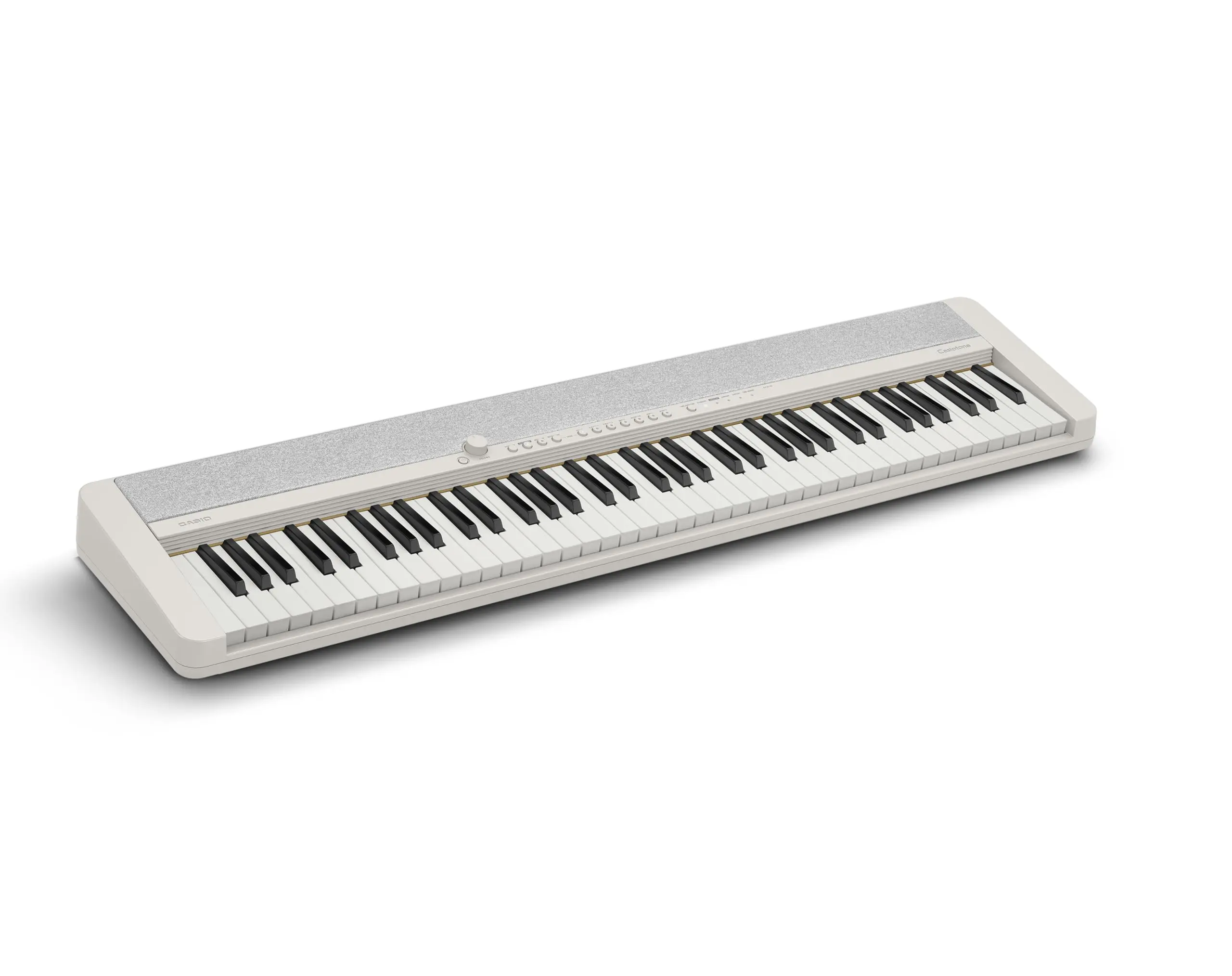 Casio Casiotone CT-S1-76 | 76-Key Touch-Sensitive Retro Keyboard | Sleek, Portable Design for Beginners to Pros | Stereo Grand Piano + 60 AiX Tones | USB-MIDI Connectivity | White