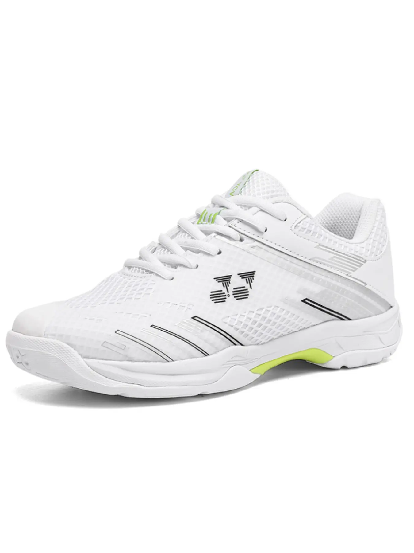 Unisex Professional Badminton Shoes, Tennis Shoes, Athletic Shoes, Sports Shoe for Men and Women, Anti-Slip Durable Shock Absorption, Lightweight Comfortable Sport Shoes