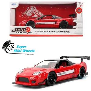 Jada 1:24 2002 Honda NSX-R Japan Spec Bridgestone – Red – JDM Tuners - Diecast Car  #35958