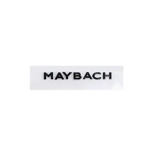 Maybach Car Emblem Letter Dashboard Decoration, Maybach Interior Decal Sticker, Customizable Center Console Accessory