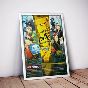 Persona 4 Gaming Posters, Persona 4 Players Video Game Poster
