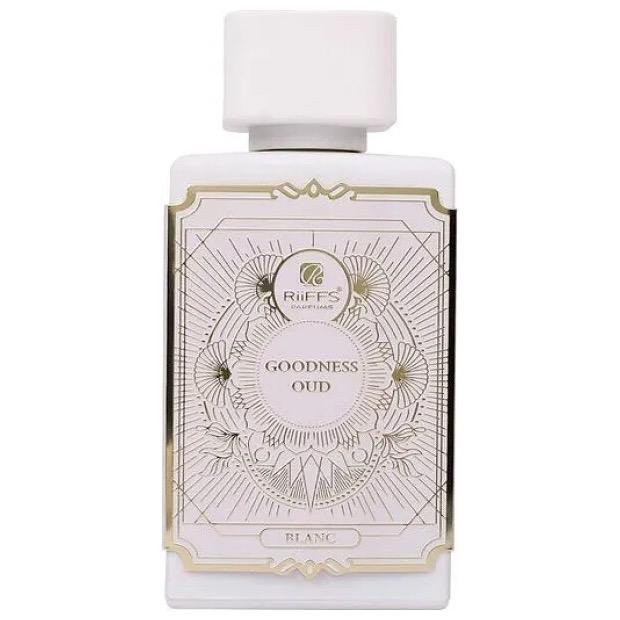 Riiffs Goodness Oud Blanc Unisex EDP - Modern and Mysterious Scent with Oud, Date, Rose, Vanilla, and Musk Notes
