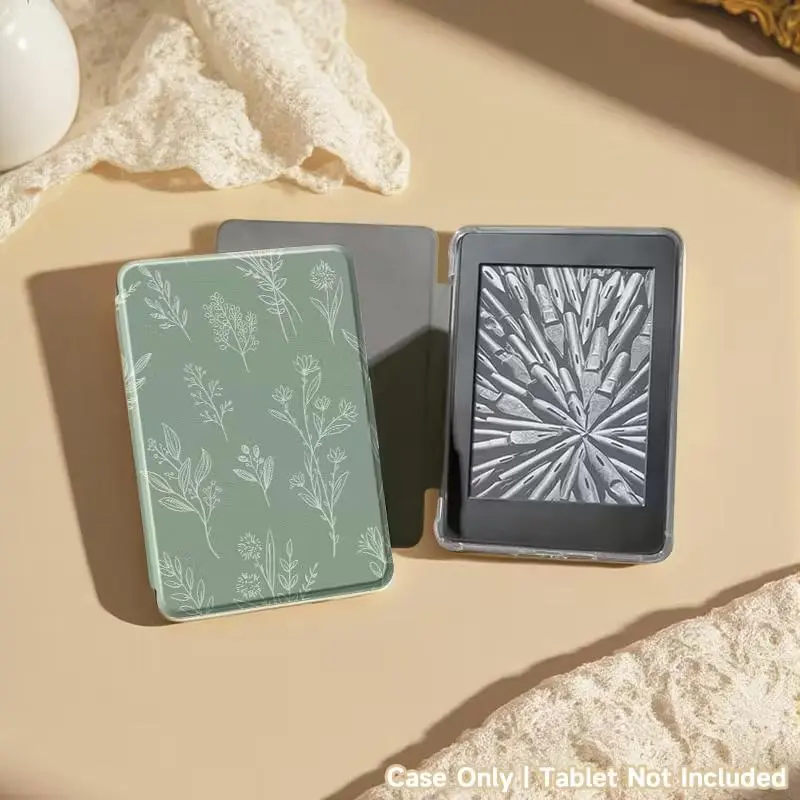 Slim PU Leather Kindle E-Book Protective Case - Multi-Model Compatible with Kindle Paperwhite12 (2024), 11th Gen (2022/2024) & Colorsoft, 4-Corner Reinforced, All-Inclusive, Scratch-Resistant, Drop Protection, with Pencil Slot (Gift Option)