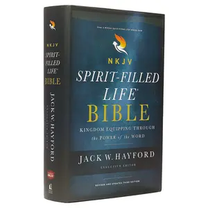 NKJV, Spirit-Filled Life Bible, Third Edition, Hardcover, Red Letter Edition, Comfort Print: Kingdom Equipping Through the Power of the Word -- Jack W. Hayford - Bible