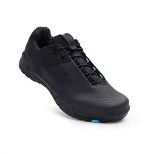Mallet Enduro Lace Clip-In Shoes - Black/Blue
