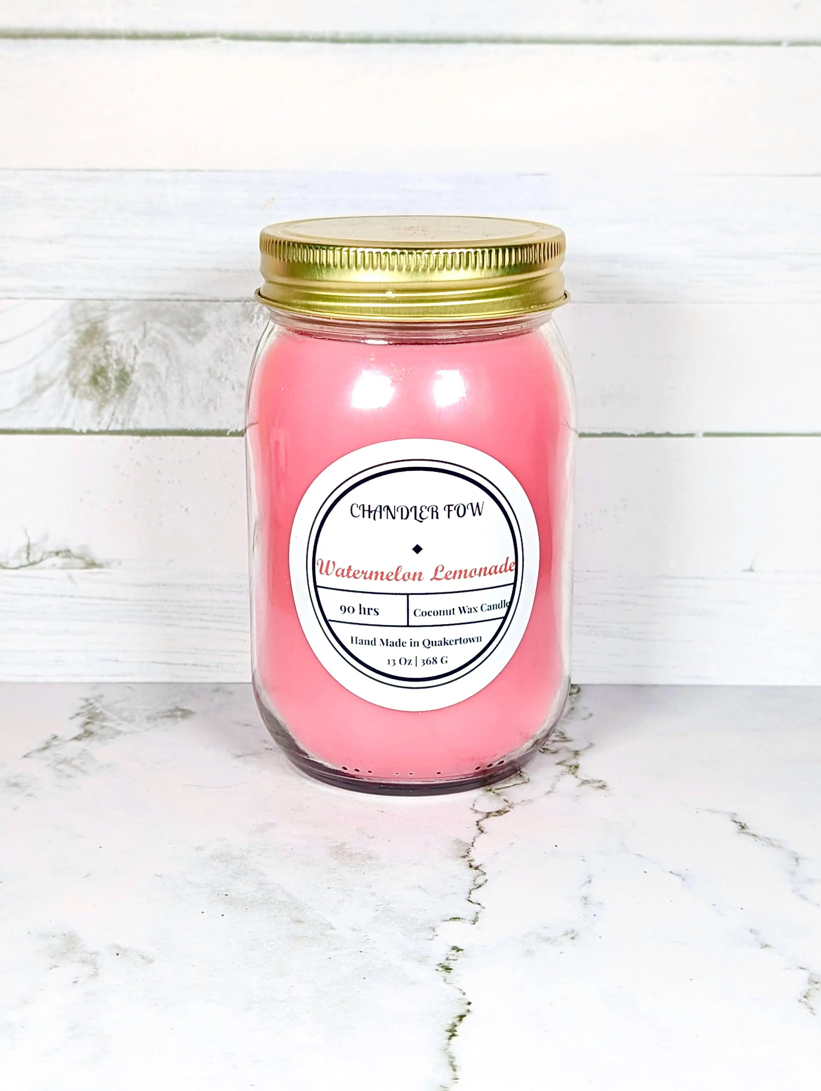 Watermelon Lemonade 13 Oz Candle - Product in Focus as Described