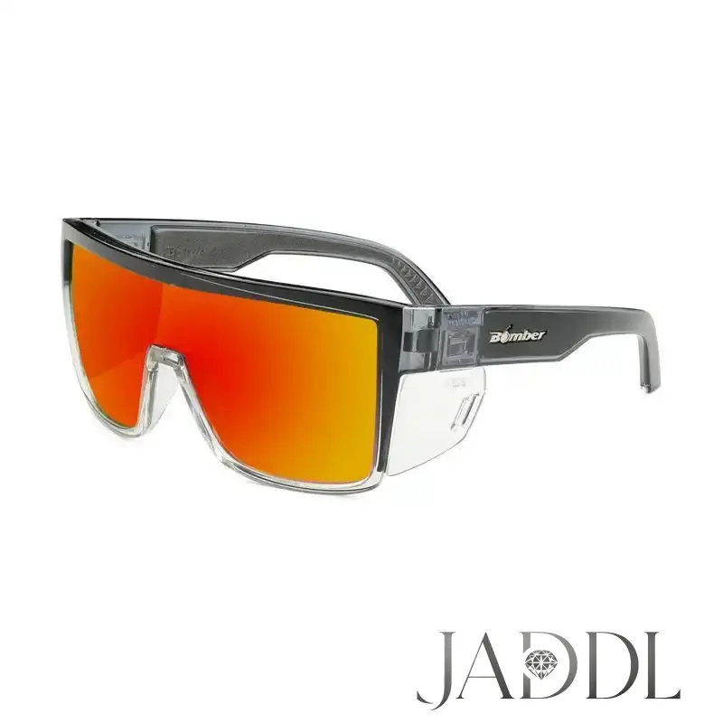 JADDL 2025 Fashion Bomber Safety Sunglasses Polarized Frames