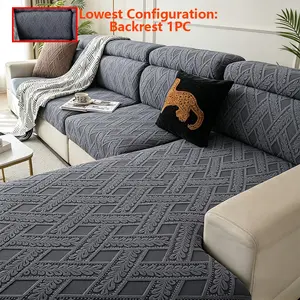 Modern Reusable Sofa Cover, Anti-Slip Dustproof, Soft Pet-Friendly, Multi-Size Outdoor Couch Protector, All Seasons Use