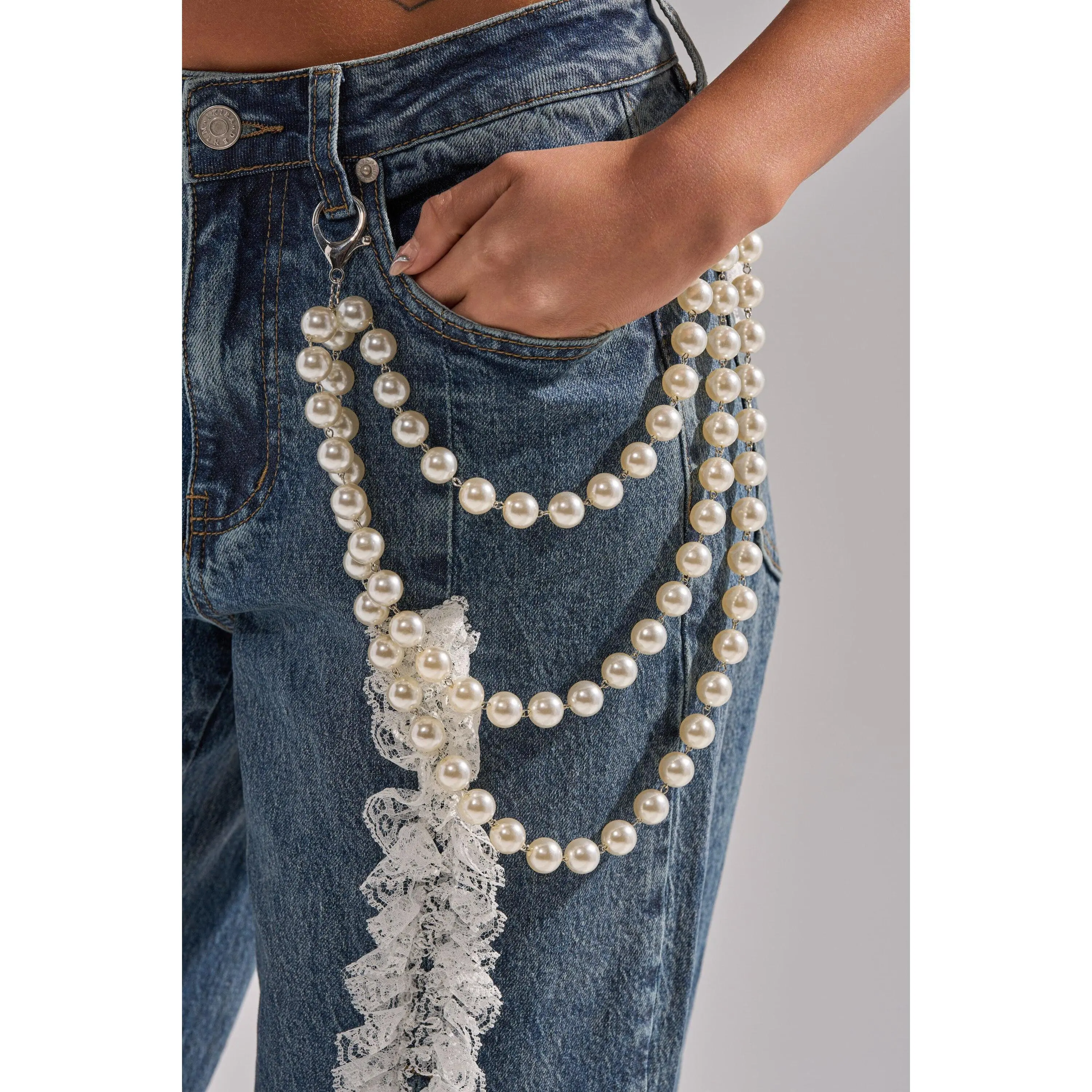 STYLE ME UP PEARL PANTS CHAIN