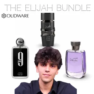 Lattafa Perfumes Asad Elixir + Rasasi Hawas + Afnan 9pm - Year Round Fragrance Bundle - Curated By Elijah