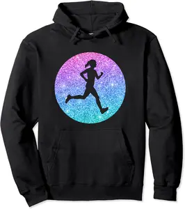 Cute Cross Country Running Gift For Girls Teens And Women Pullover Hoodie - Dakotamc Shop 38B082G1W7CB