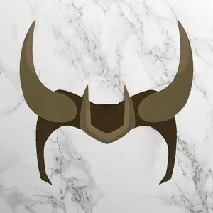 Loki's Crown Sticker