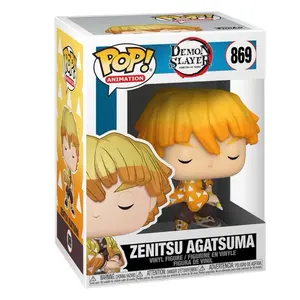 Funko Pop! Zenitsu Agatsuma #869 (Demon Slayer) Anime Vinyl Figure Collectible