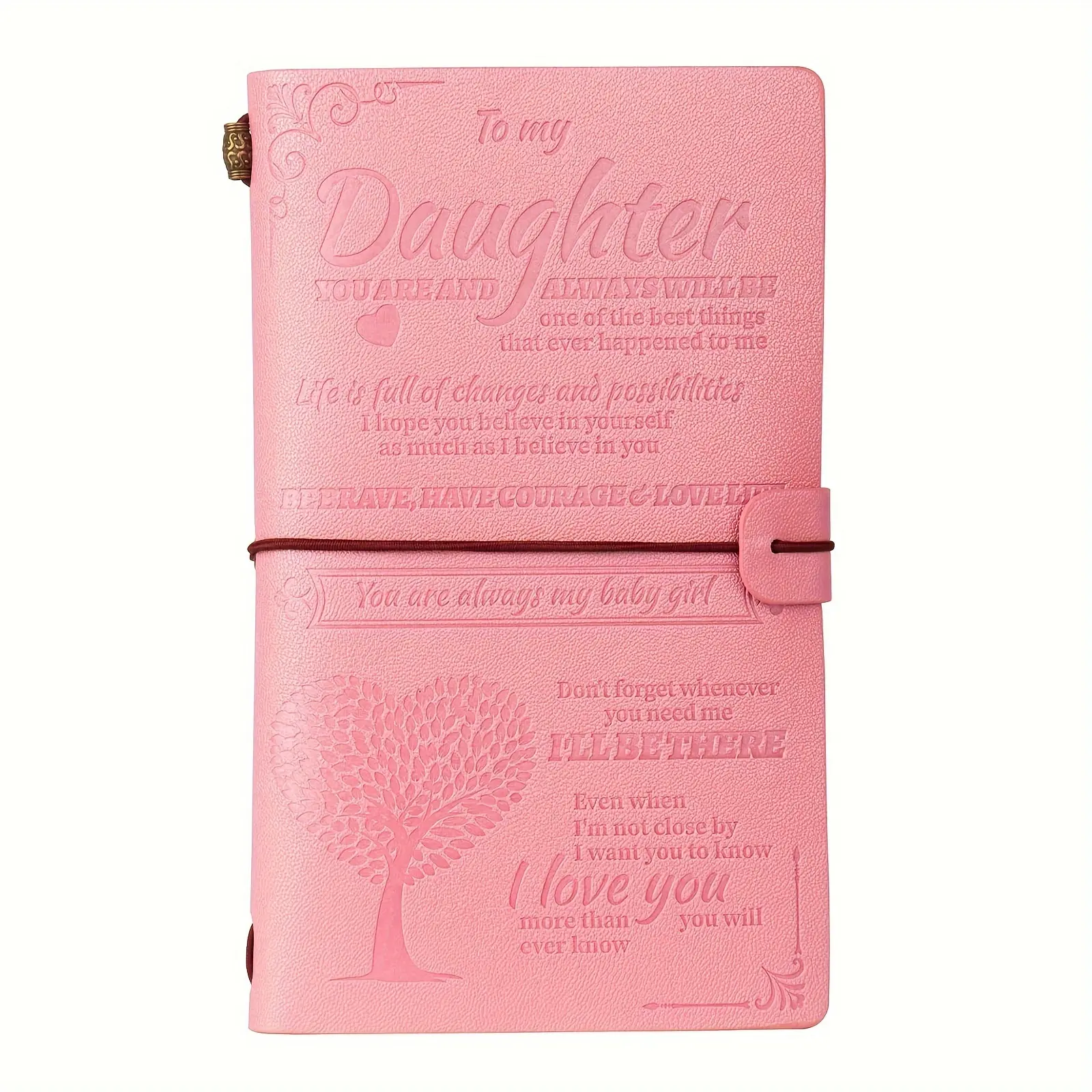 Pink diary as a graduation gift for my daughter, a girl's diary with letters to my daughter, a diary written by mom or dad to a teenage girl, Gratitude Journals, Aesthetic Notebook, Cute Notebook