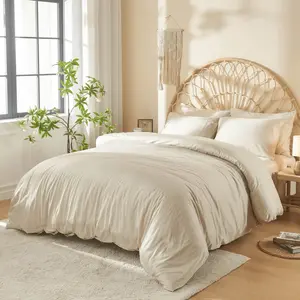 DOZ Long Staple Sateen Duvet Cover Set